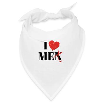 I love me - Bandana - Weiß - Vorne