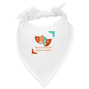 Theater - Bandana - Weiß - Vorne