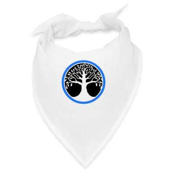 baum des lebens - Bandana - Weiß - Vorne