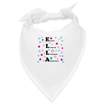 Ella - Bandana - Weiß - Vorne
