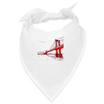 Brücke - Bandana - Weiß - Vorne