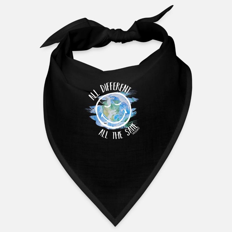 All Different All the Same Smileyworld white Bandana