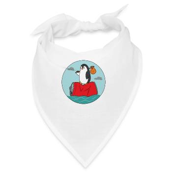Umweltverschmutzung Recycling - Bandana - Weiß - Vorne