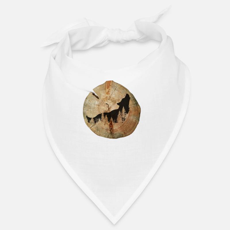 Baumscheibe Wolf Bandana
