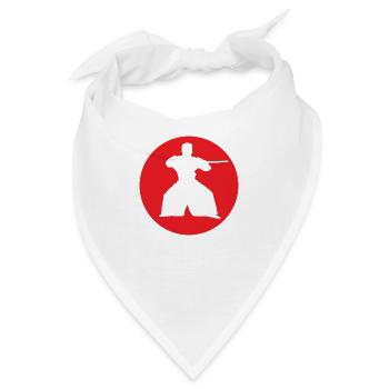 Aikido japanische Kampfsport Aikido Herren Jungen - Bandana - Weiß - Vorne