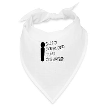 Toy - Bandana - Weiß - Vorne