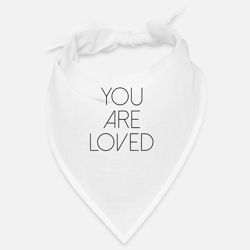 vous êtes aimé cher cœur police de saint-valentin Bandana