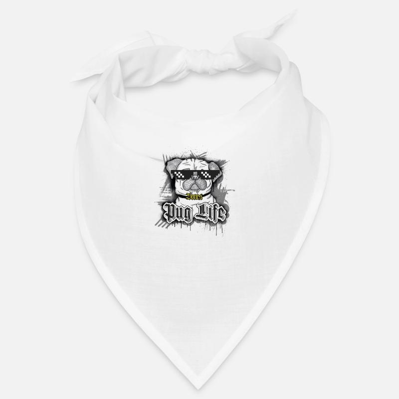 Mops-Leben Bandana