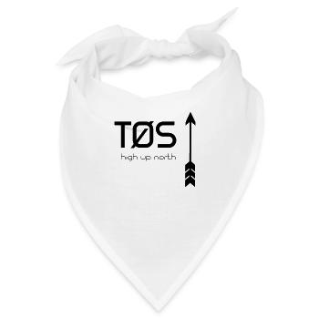 Tromsø TOS Norwegen - High Up North - Bandana - Weiß - Vorne
