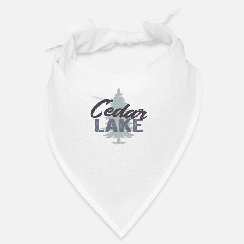 Cedar Lake Nature Tree Smooth Stylish Design Bandana