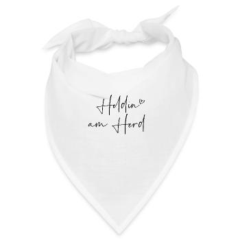 Heldin am Herd - Bandana - Weiß - Vorne