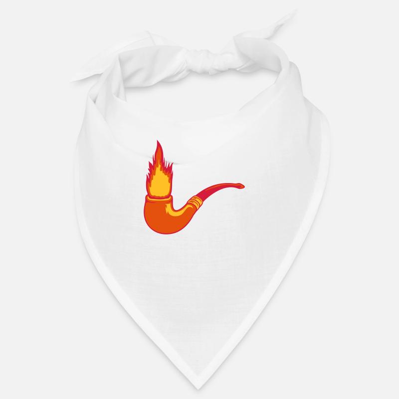 Fumeur de pipe à tabac de feu Bandana