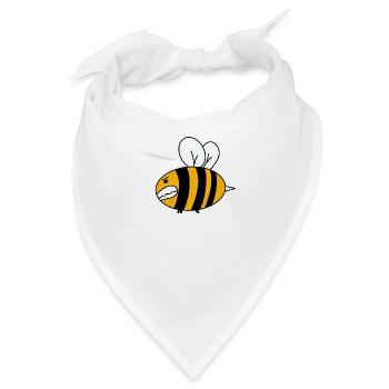 Ur die harten kommen in Garten - Bandana - Weiß - Vorne