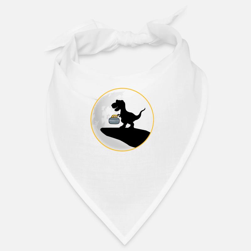 curling curling curlingdino pierre de curling Bandana