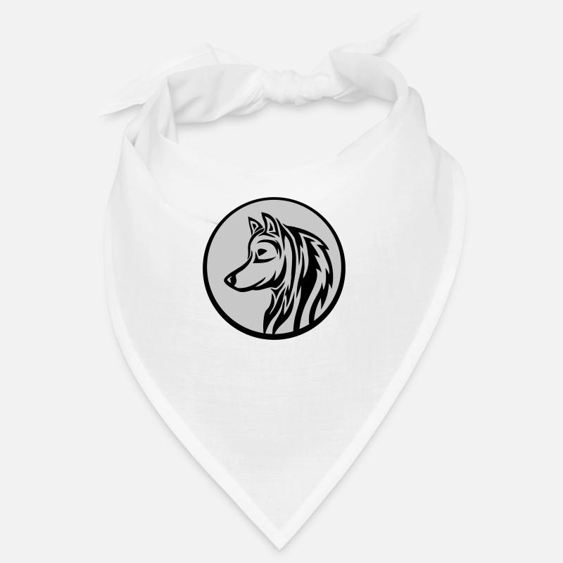 Rund Wolf Tattoo Bandana