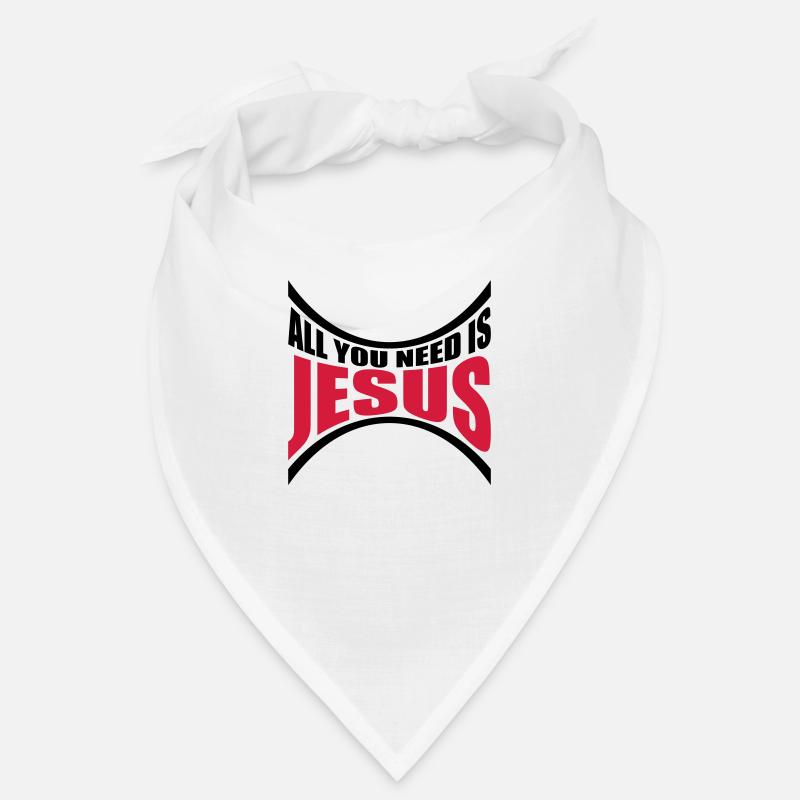 Besoin de Jésus courbé Bandana