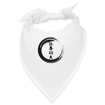 zen ving tsun kung fu - Bandana - Weiß - Vorne