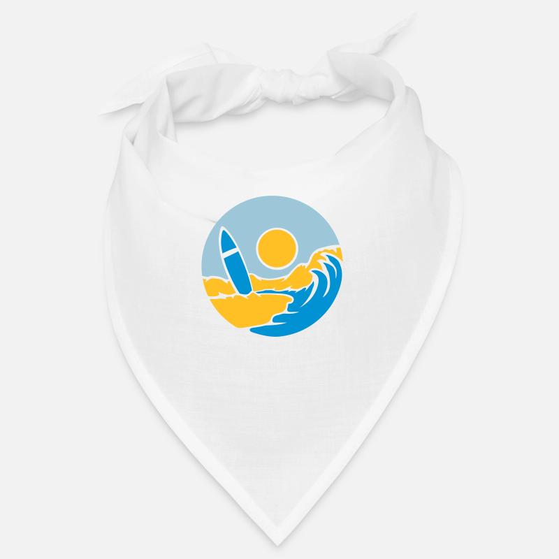 County Beach Surfboard Bandana