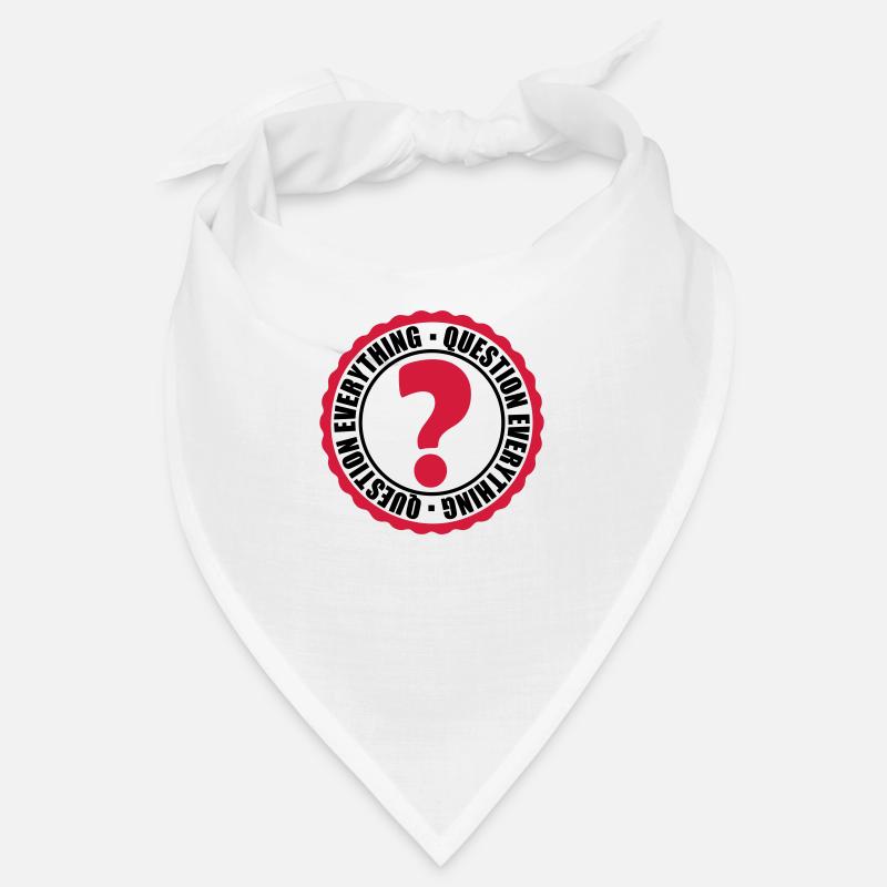 Question Everything Stamp Bandana