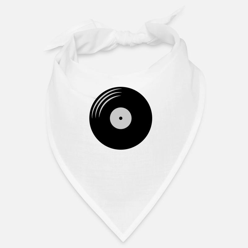 Vinyl Schallplatte rund Bandana