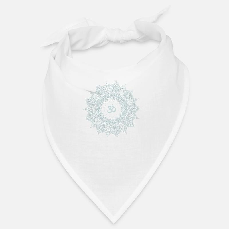 om chakra yoga hell mint mandala Bandana