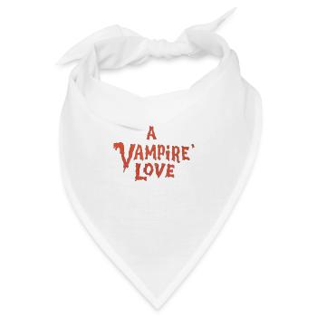 A Vampire Love - Bandana - Weiß - Vorne