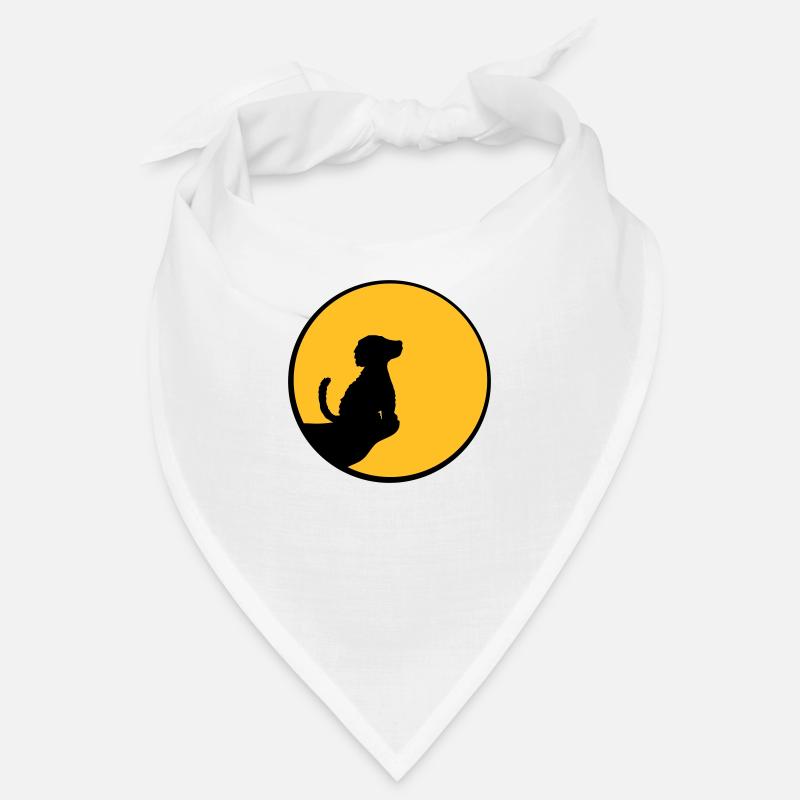 Moon Cliff Sitting Dog Bandana