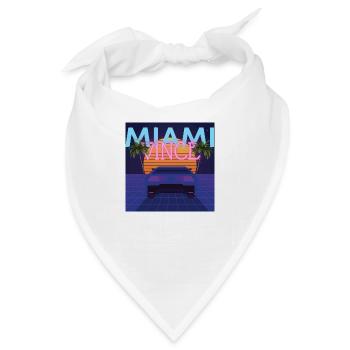 Miami Vince, Florida - Bandana - Weiß - Vorne