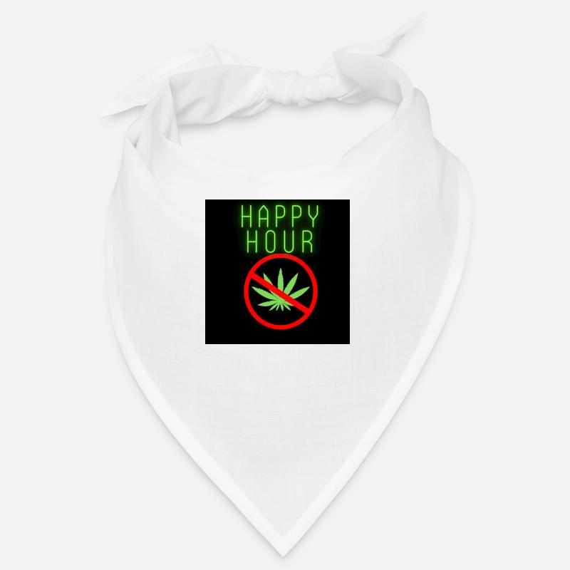 High Drogen spass schwarz Bandana