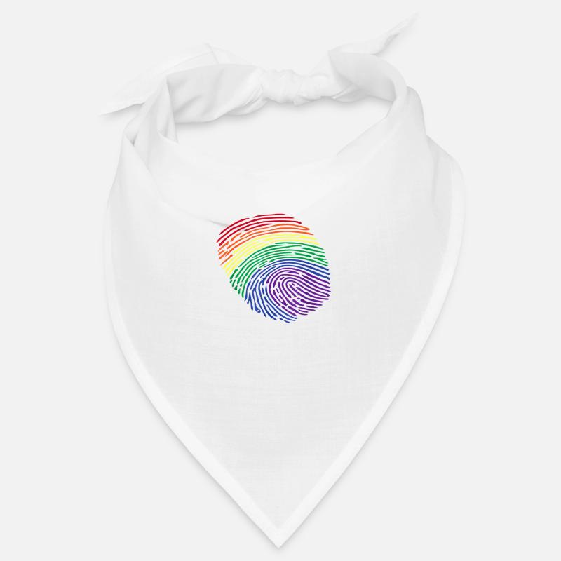 Empreinte digitale LGBTQ Bandana