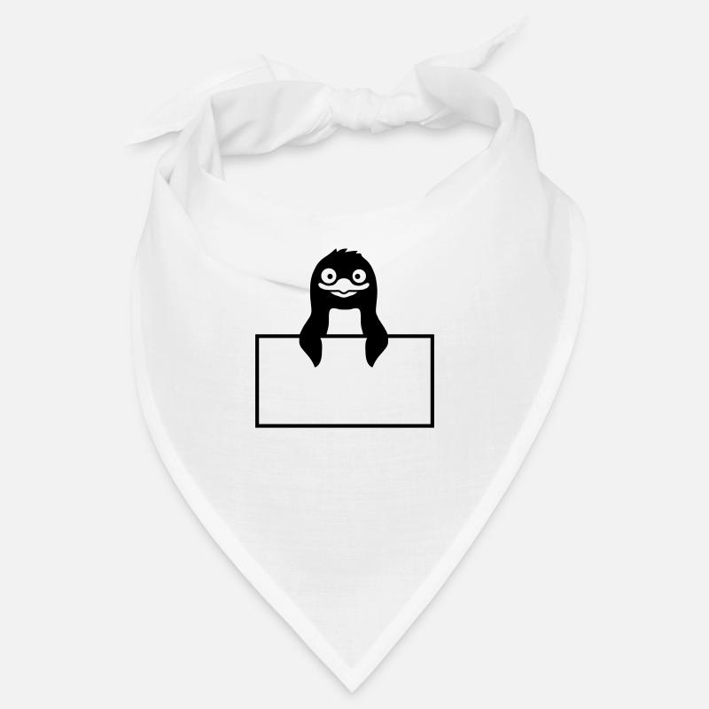 Insert Shield Penguin Text Bandana