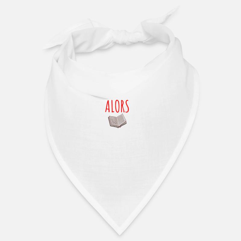 je lis alors ta gueule - Bandana - blanc
