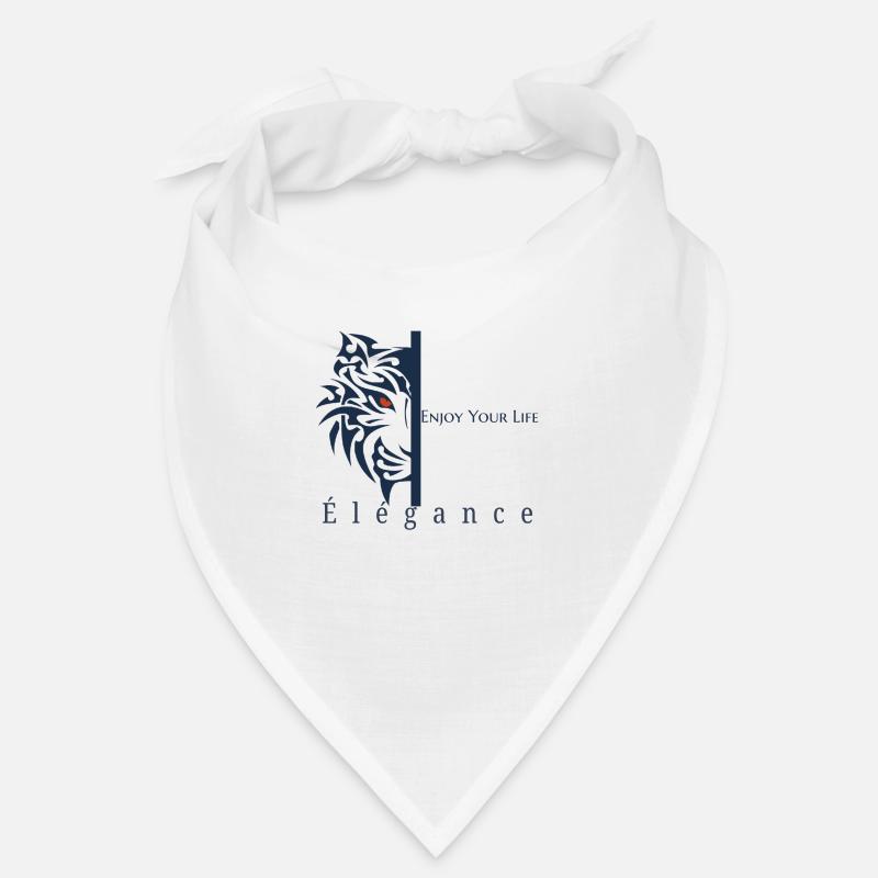 Élégance - Bandana - blanc
