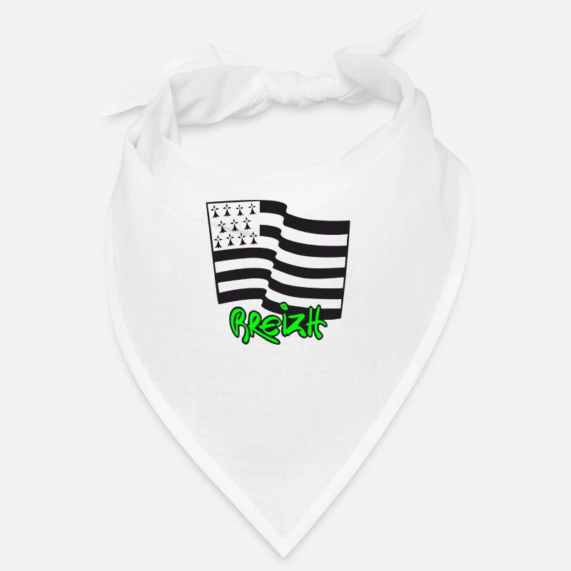 Logo Vert Fluo Bandana