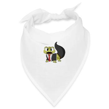 Business Gecko - Bandana - Weiß - Vorne
