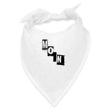 Moin, moin moin - Bandana - Weiß - Vorne