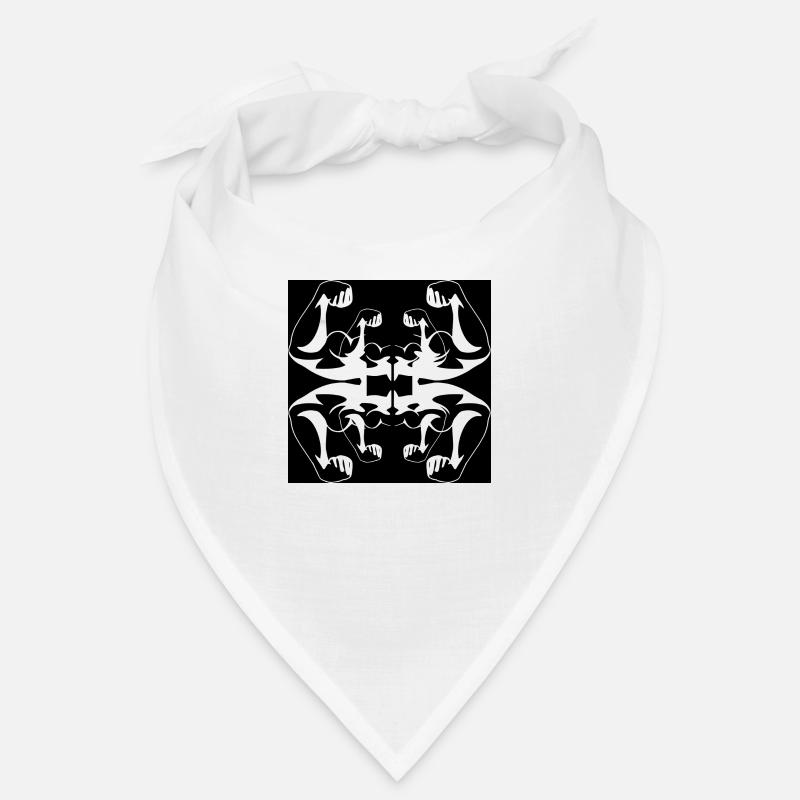 B-White Powerful Bandana