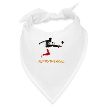 Fußball Fußball - Bandana - Weiß - Vorne