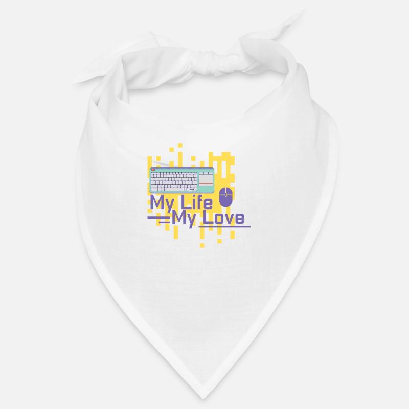 Nerd MY LIFE MY LOVE2 Bandana