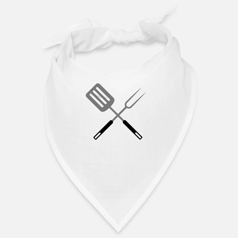 Barbecue Pan Turner Grill Fork Grill Master Bandana