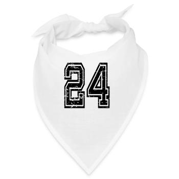 24 Erzincan Nr 24 used - Bandana - Weiß - Vorne
