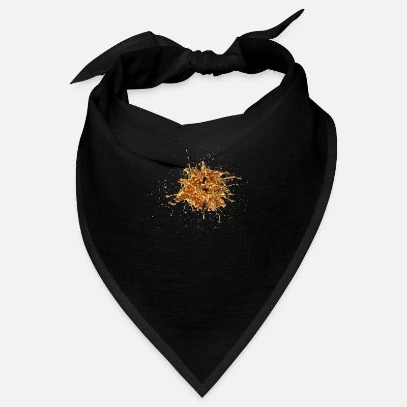Gold Spritzer 3D - Splash Bandana