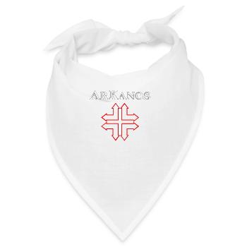 Arkanos Logo - Bandana - Weiß - Vorne