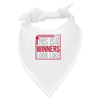 What Winners Look Like - Bandana - Weiß - Vorne