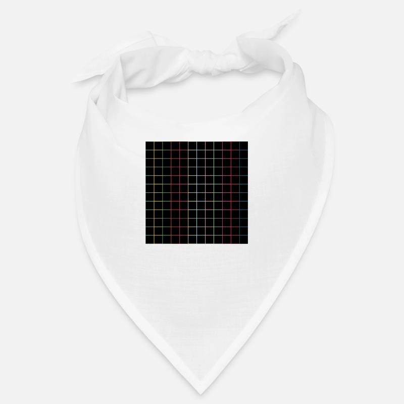 Vertical and horizontal lines Bandana