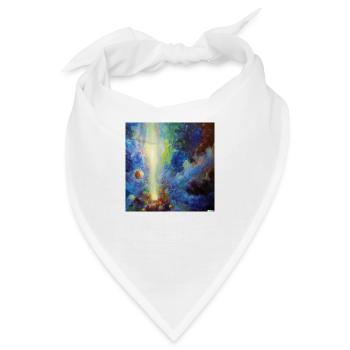 Weissen Loch im Weltraum - Bandana - Weiß - Vorne