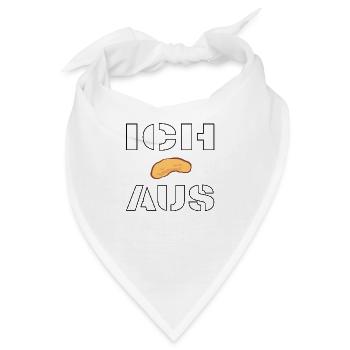 ich flip aus 1 - Bandana - Weiß - Vorne