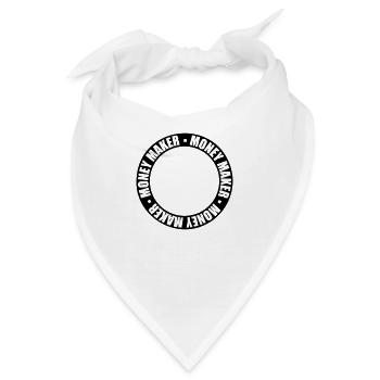 Ring Money Maker Dollar - Bandana - Weiß - Vorne