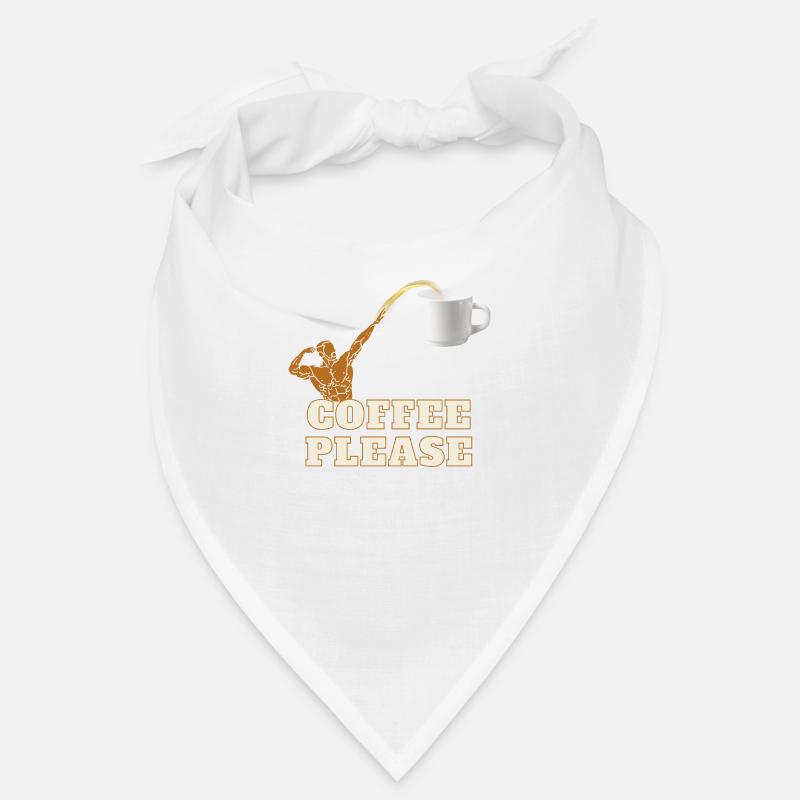 Coffee Please Bandana