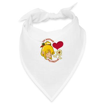 Schwester bekommt Verstärkung (blond) - Bandana - Weiß - Vorne